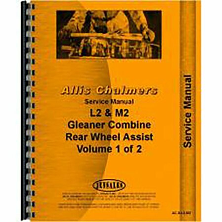 AFTERMARKET Chassis Service Manual Fits Allis Chalmers Gleaner L2 And M2 RAP66392